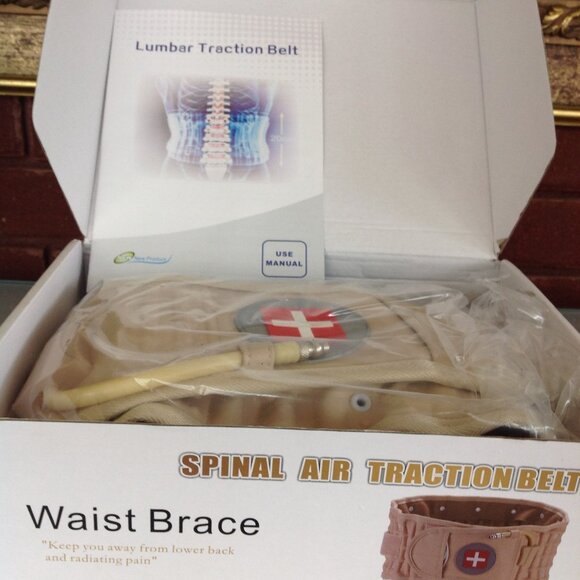Spinal Air Traction Belt Waist Brace - Picture 2 of 3